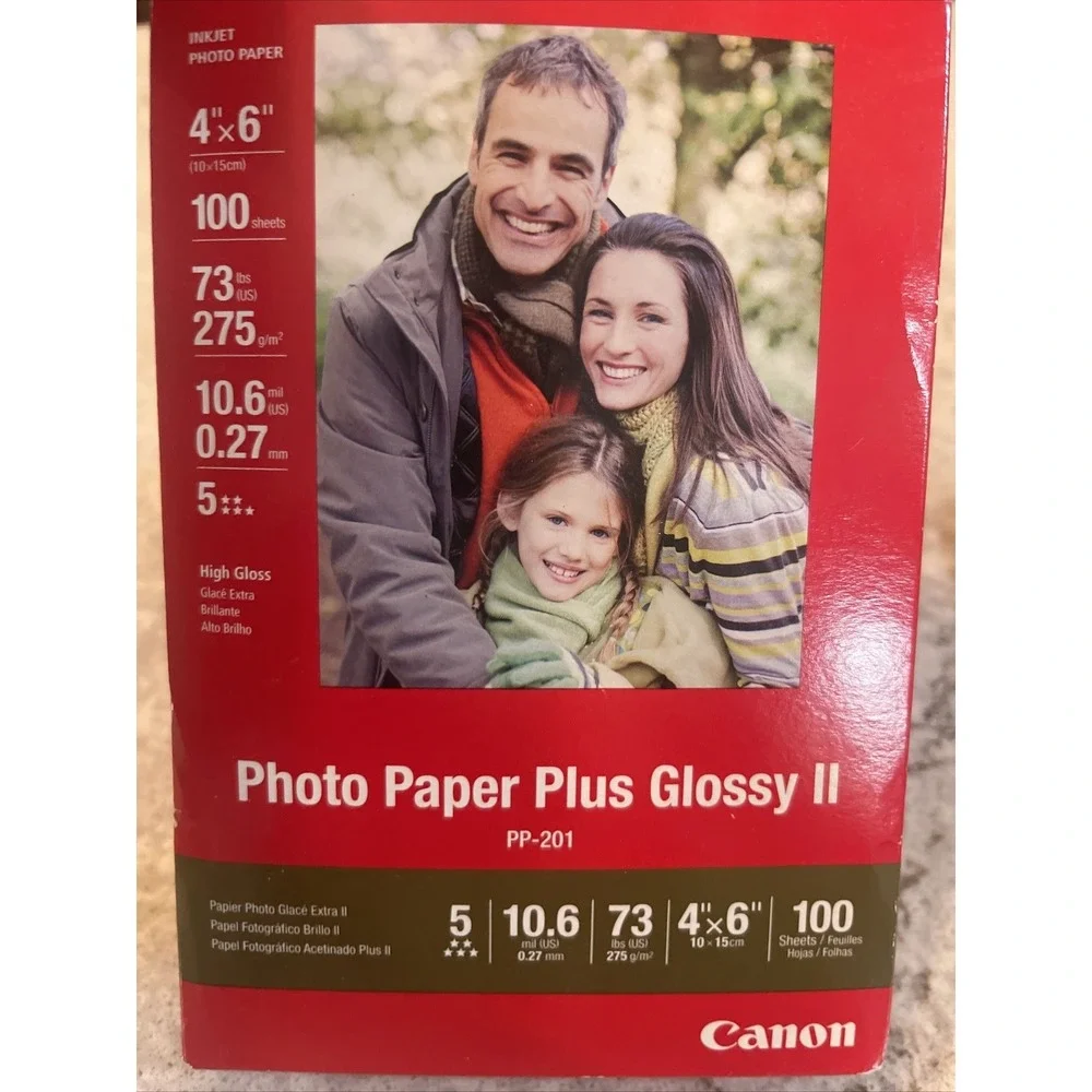 Canon Photo Paper Plus Glossy Glossy ll 4